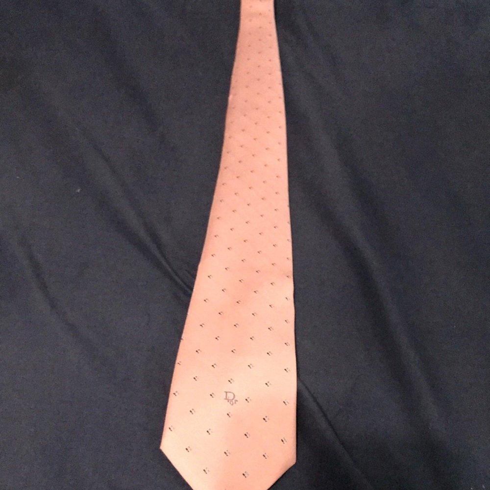 Pink Dior Tie